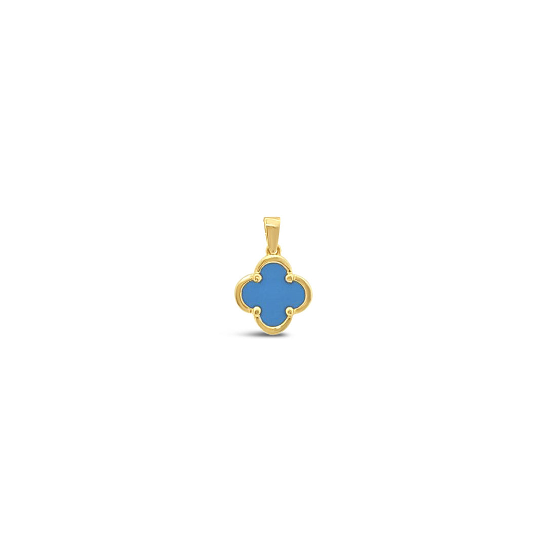 Clover Pendant-Turquoise