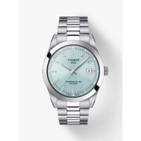 Tissot Gentleman Powermatic 80 Silicium-40mm-Automatique-
Bleu glacier