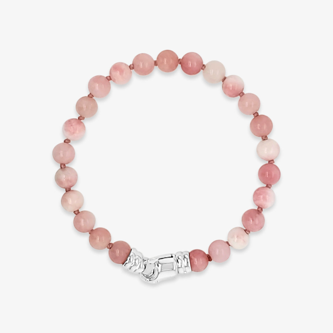 Pink Jade Bracelet