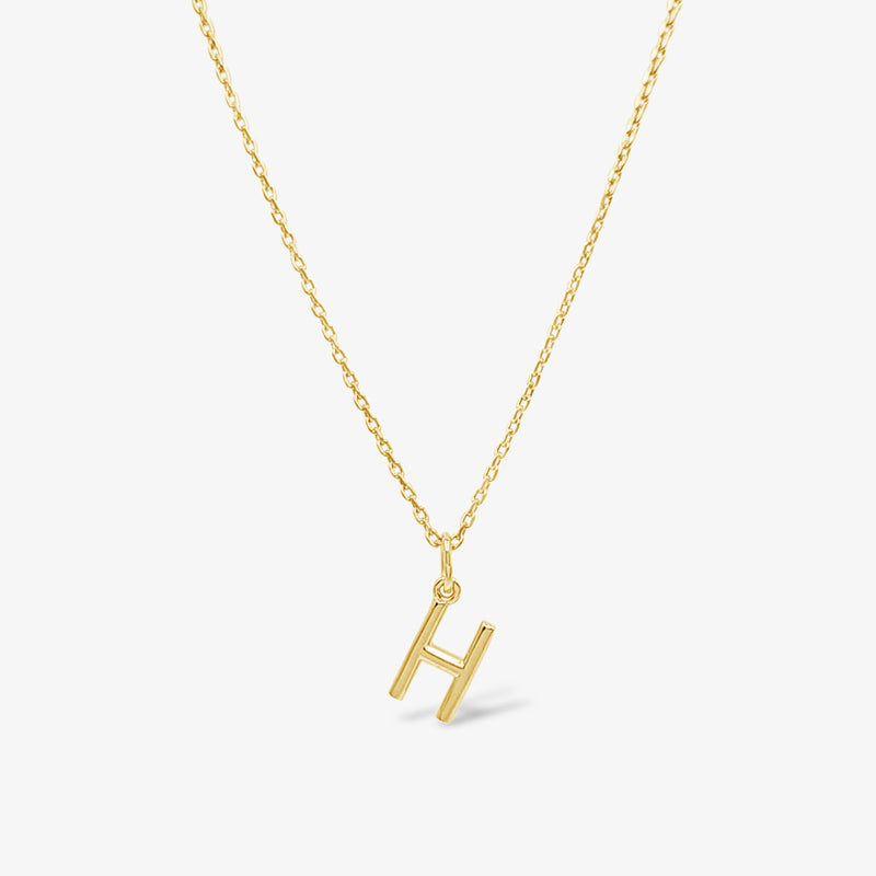 Collier pendantif alphabet