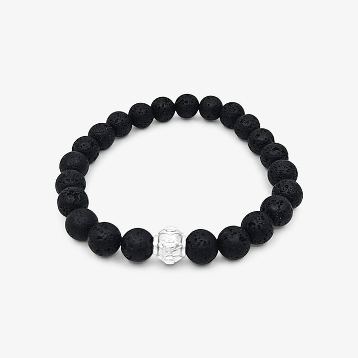 Bracelet Lave noire