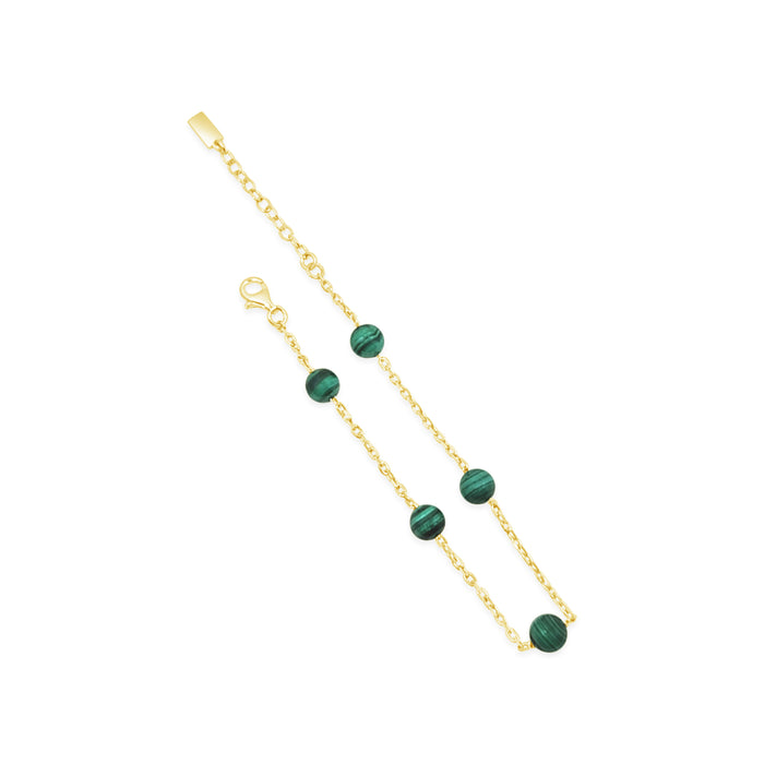 Bracelet Orbite Malachite