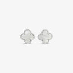 Clover Stud Earring 12mm - Mother of Pearl