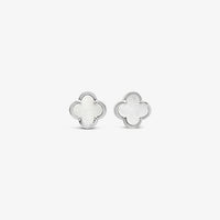 Clover Stud Earring 10mm - Mother of Pearl