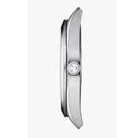 Tissot Gentleman-40mm-Quartz-Argent-Cuir Brun