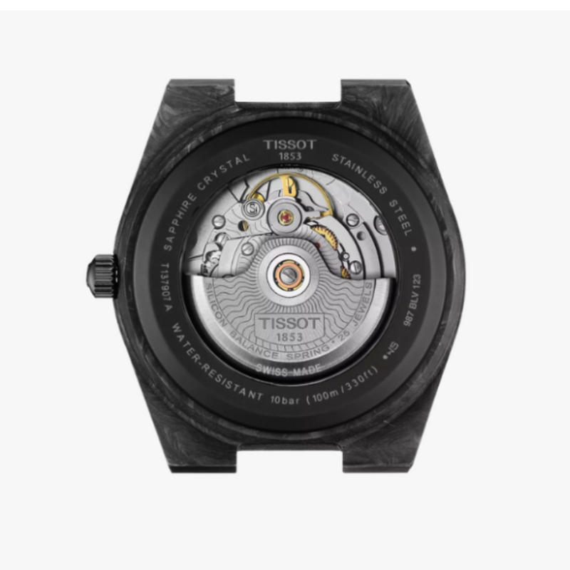 Tissot PRX Powermatic 80 Carbon 40mm-Automatique-Noir