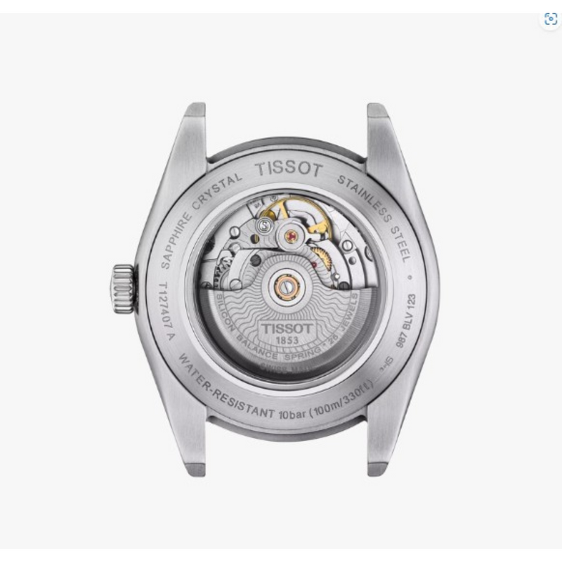 Tissot Gentleman Powermatic 80 Silicium-40mm-Automatique-Noir