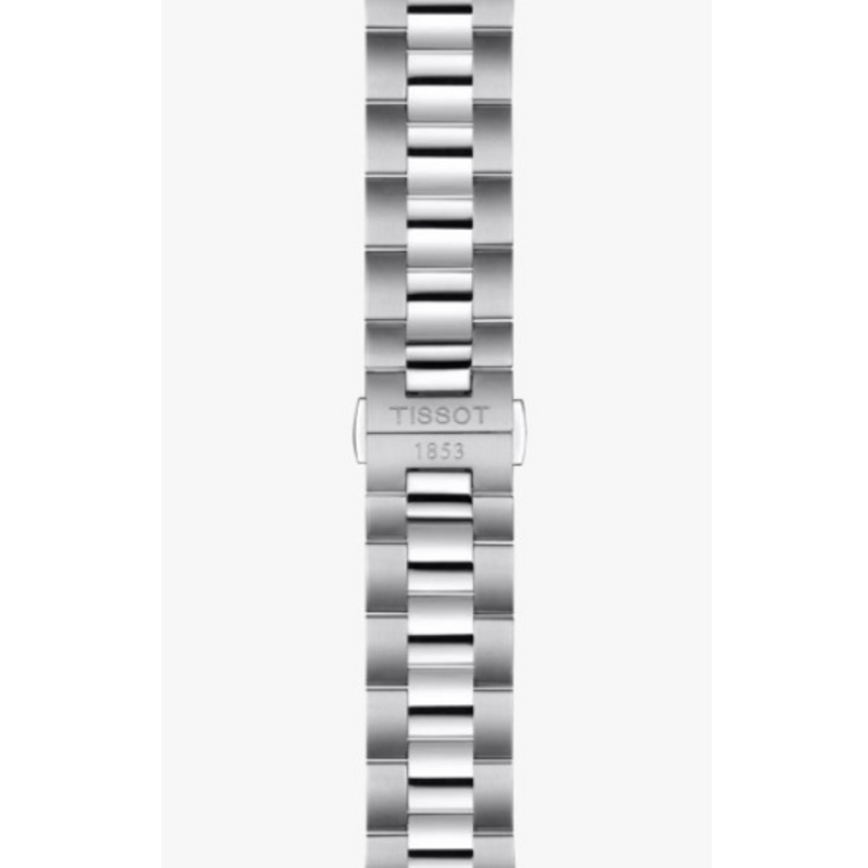 Tissot Gentleman Powermatic 80 Silicium-40mm-Automatique-
Bleu glacier