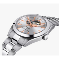 Tissot Gentleman Powermatic 80 Open Heart-40mm-Automatique-Argent