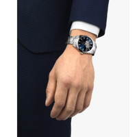 Tissot Gentleman Powermatic 80 Open Heart-40mm-Automatique-Bleu