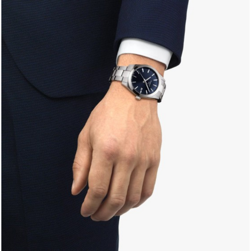 Tissot Gentleman-40mm-Quartz-Bleu