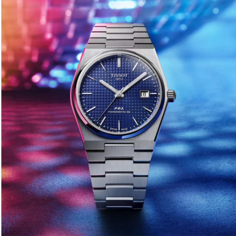 Tissot PRX Powermatic 80 40mm-Automatique-Bleu