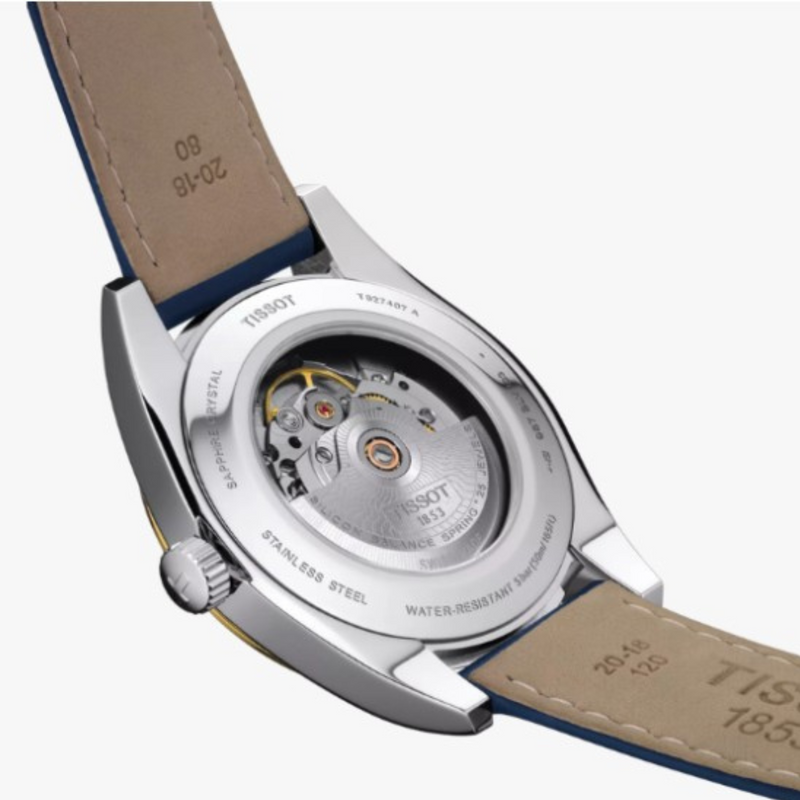Tissot Gentleman Powermatic 80 Silicium Solid 18K Gold Bezel