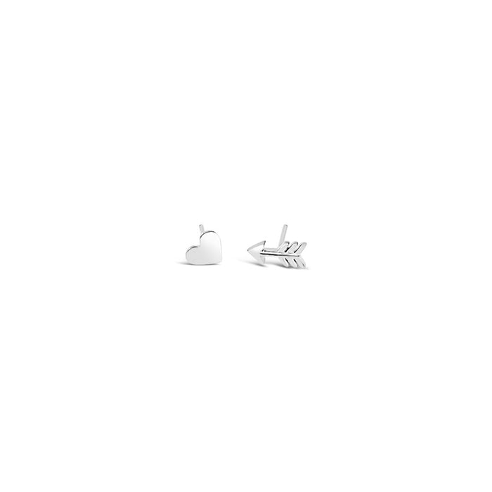 Arrow & Heart Studs