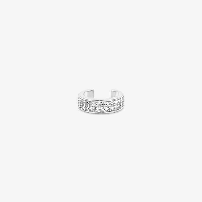 Single Two Row CZ Cuff