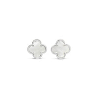 Clover Stud Earring 12mm - Mother of Pearl