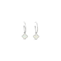 Clover Hoop Set 20mm - Mother of Pearl