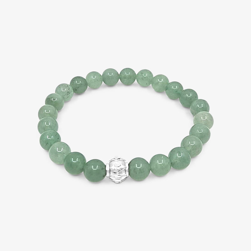 Green Jade Beads Bracelet