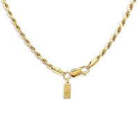 Collier à chaîne en corde