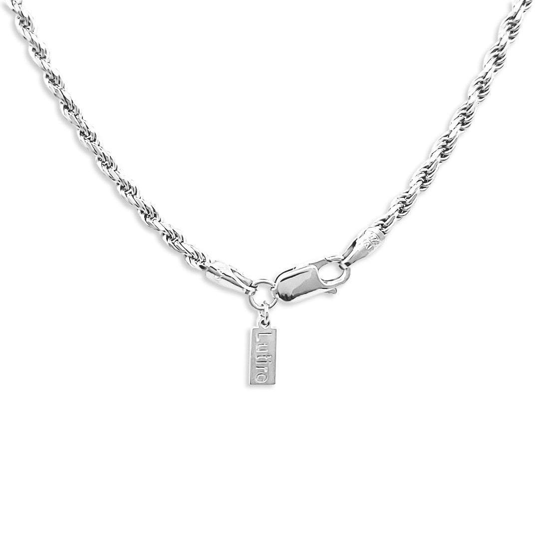 Collier à chaîne en corde