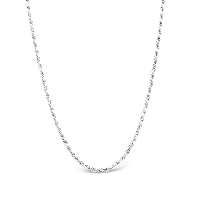 Collier à chaîne en corde