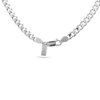 Collier chaîne courbée