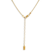 Collier en chaîne maille boule
