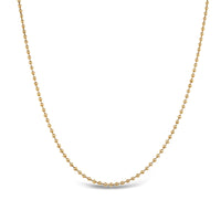 Collier en chaîne maille boule