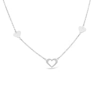 Three Hearts Necklace