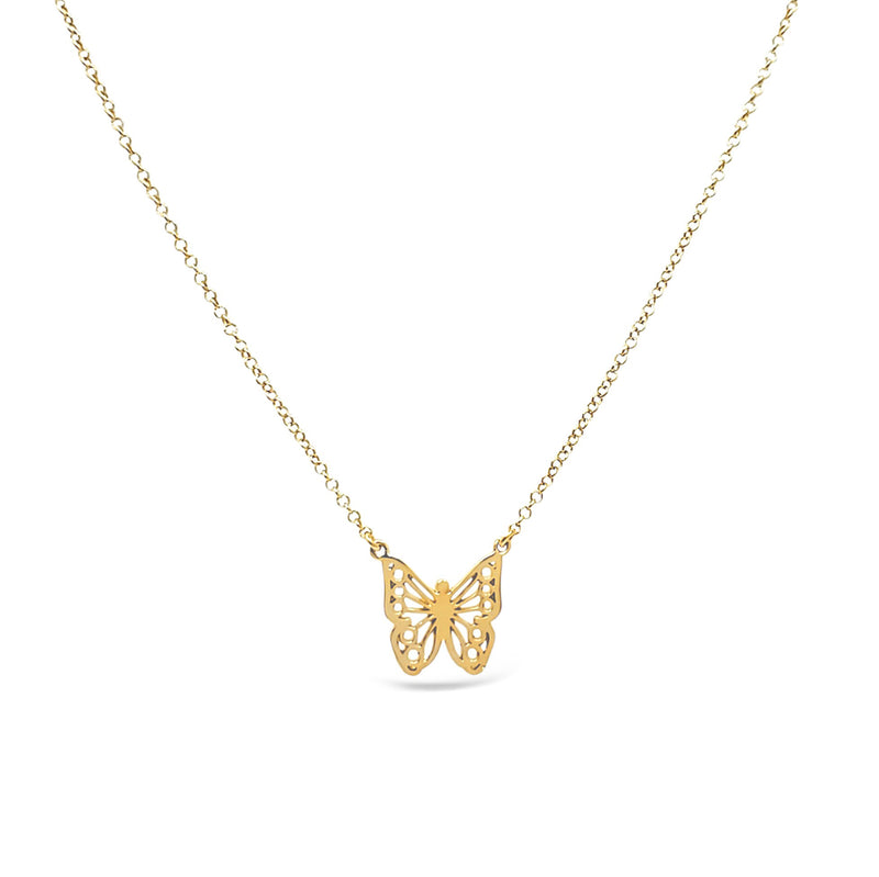 Collier papillon
