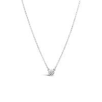 Bezel CZ Pendant