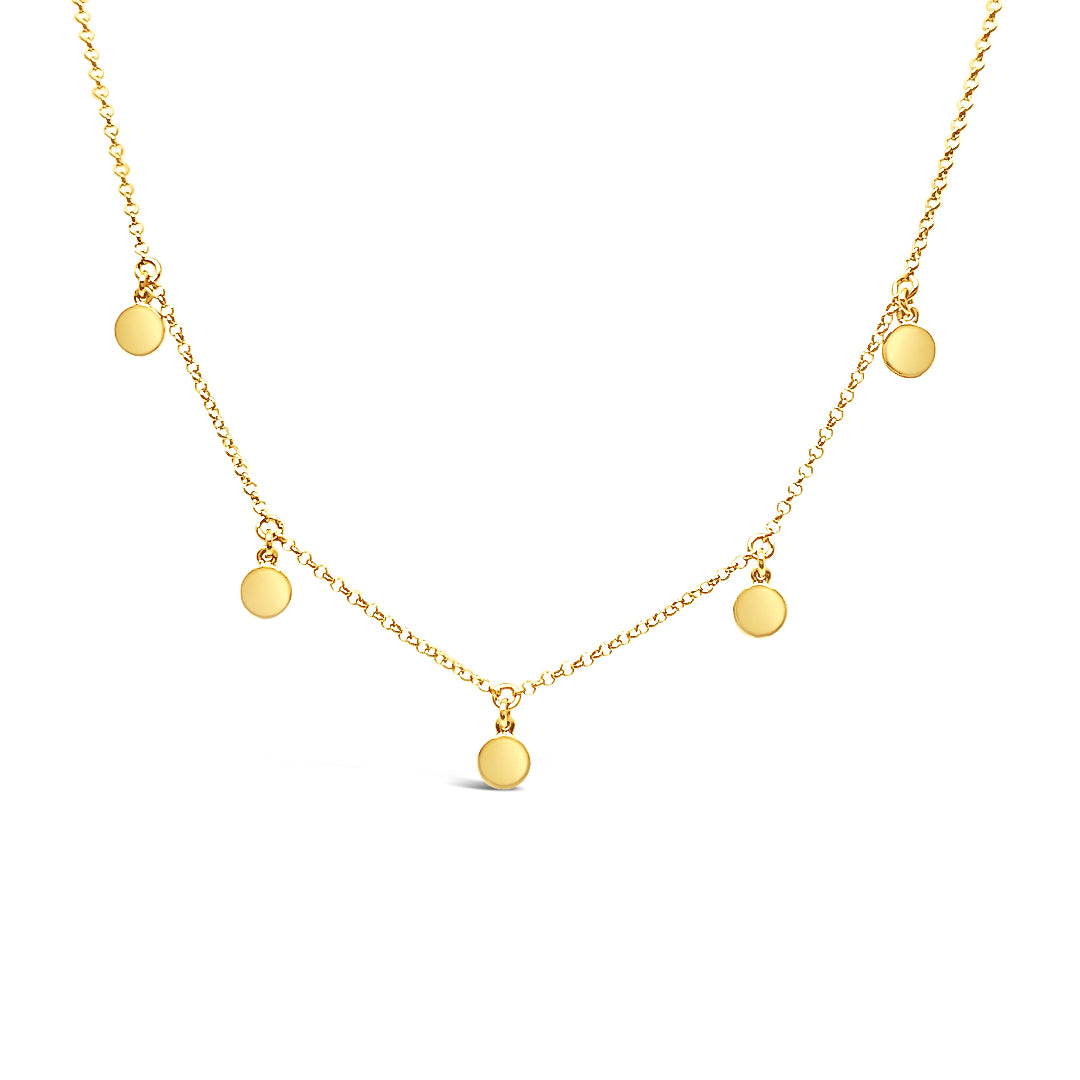 Mini Disc Necklace