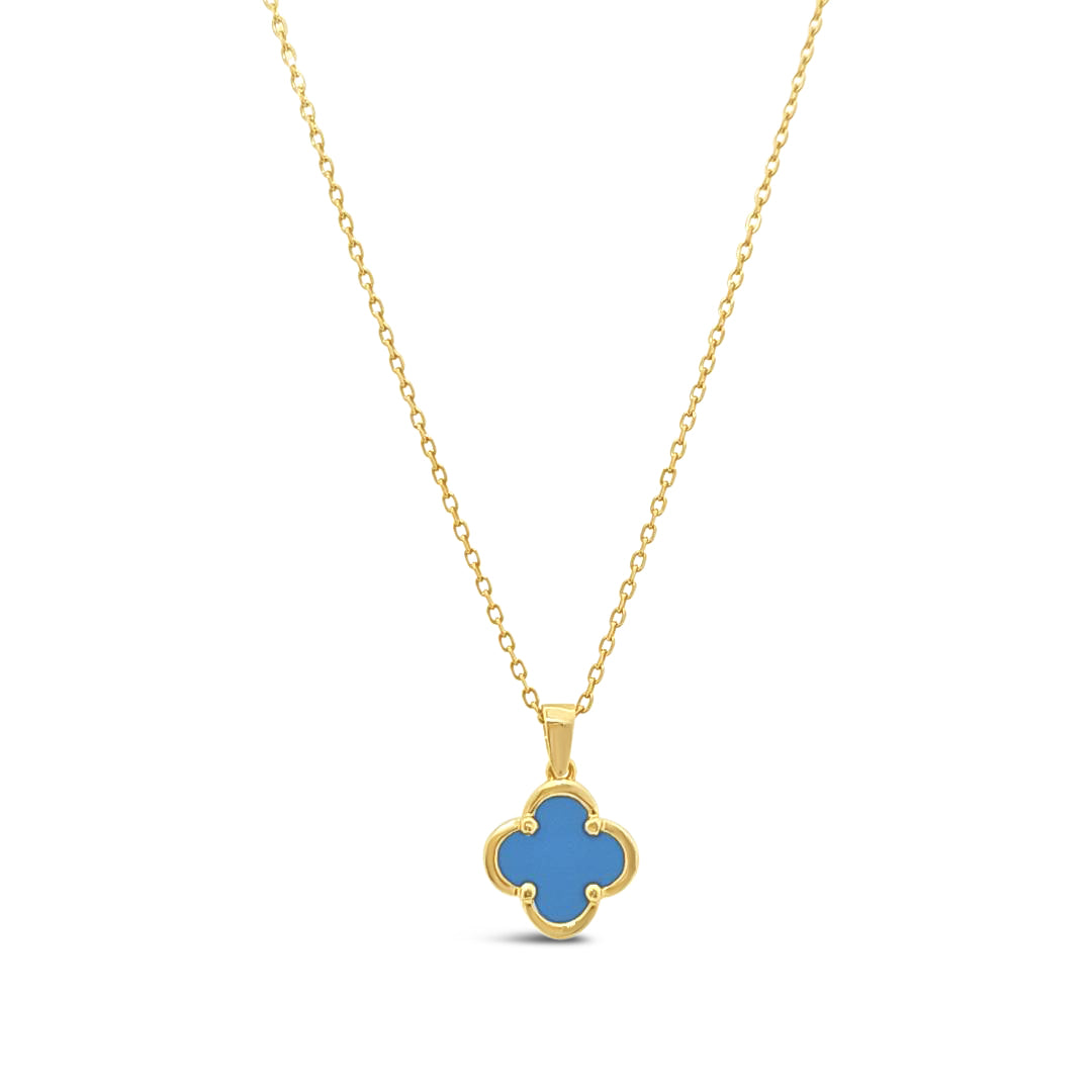 Clover Pendant-Turquoise