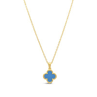 Clover Pendant-Turquoise