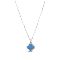 Clover Pendant-Turquoise