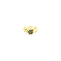 Round Stone Ring-Peridot
