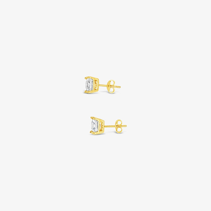 Princess 0.50 CTW Studs - 10K Gold