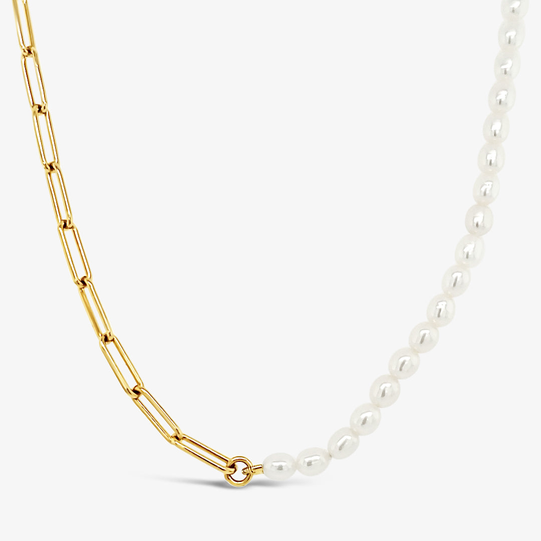 【HYERES LOR】24FW★ H edition SL WH Pearl Bead Necklace 4mm HYERES LOR】24FW☆ H edition SL WH Pearl Bead Necklace 4mm