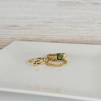 Round Stone Ring-Peridot