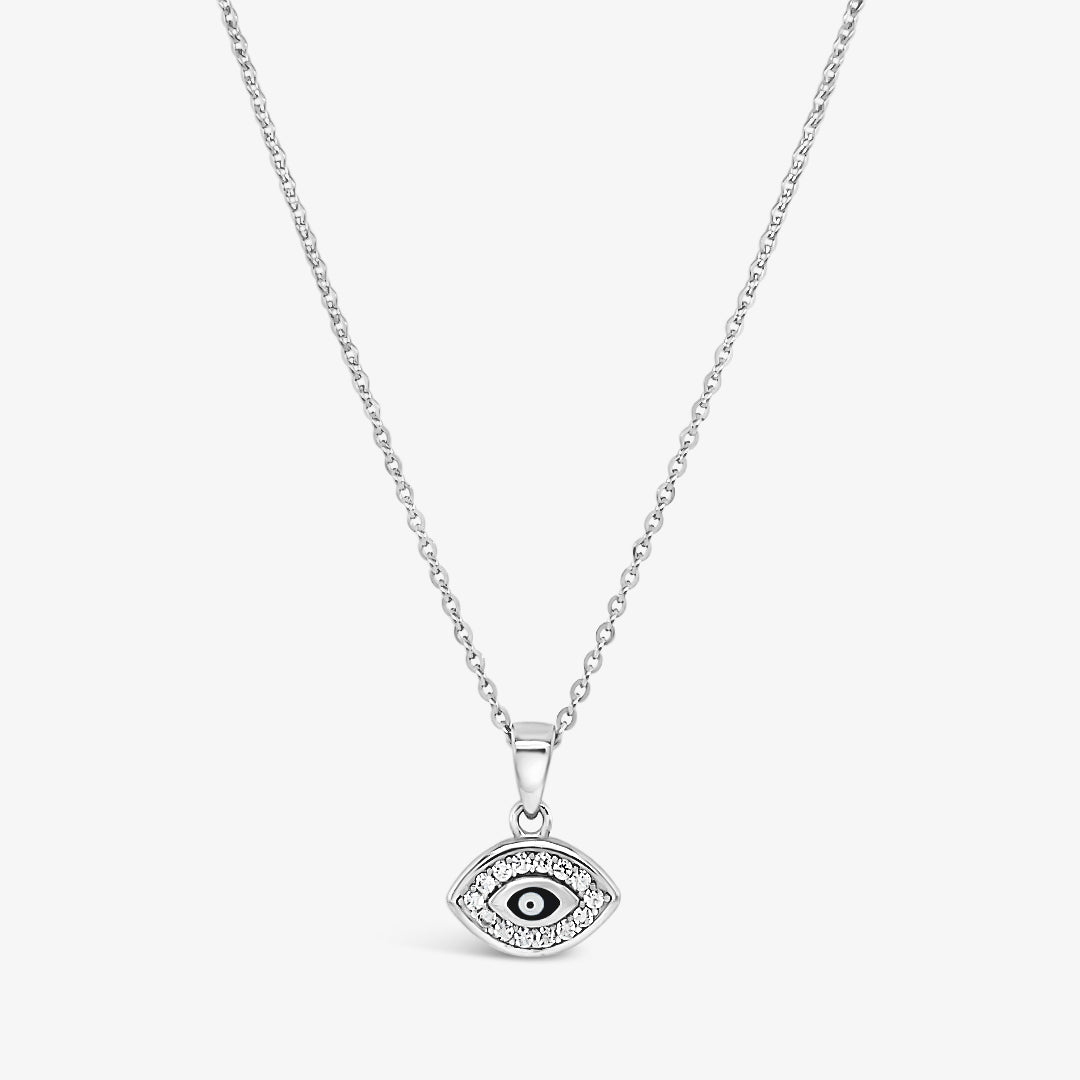 Evil Eye Pendant with CZ