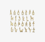 Collier pendantif alphabet