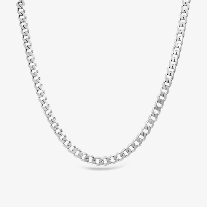 Collier chaîne courbée