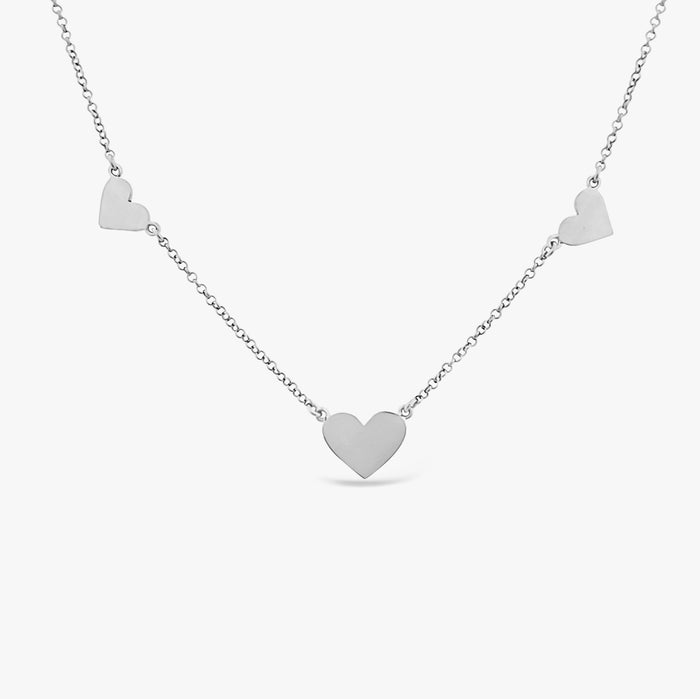 Three Hearts Necklace