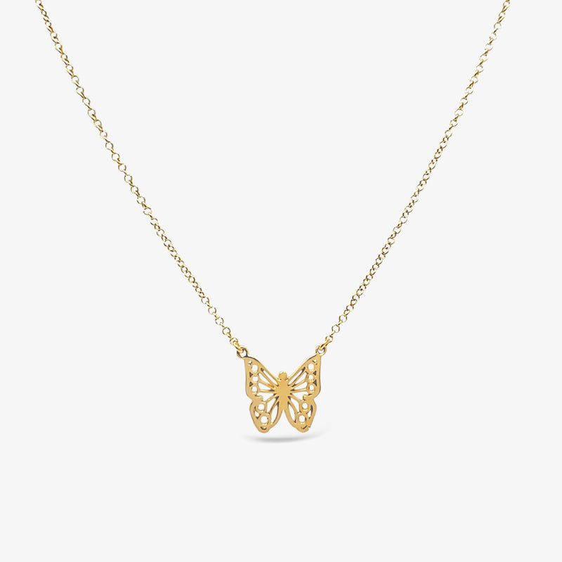 Collier papillon